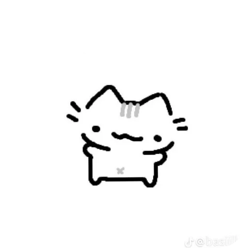 Стикер Котик