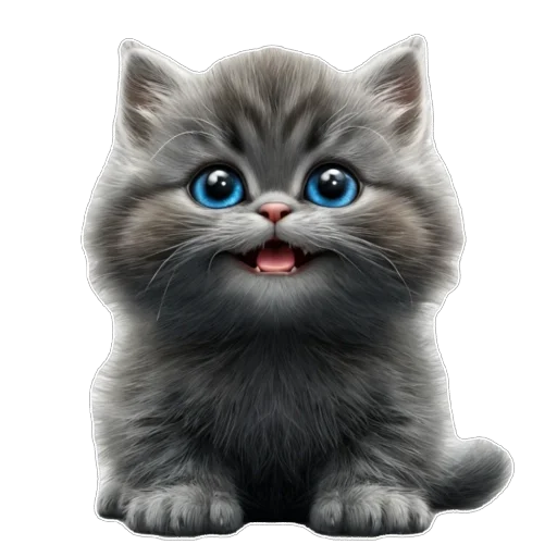 Стикер Котенок