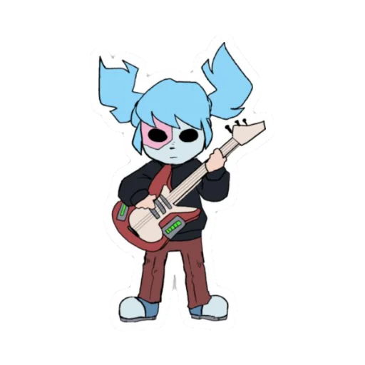 Стикер 🎸 𝑺𝒂𝒍𝒍𝒚 𝑭𝒂𝒄𝒆 🎸