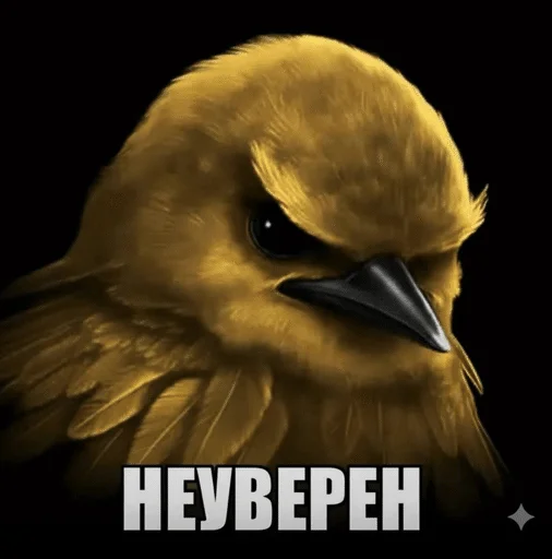 Стикер Birds Memes