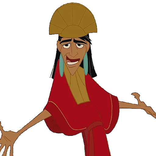 Стикер THE EMPERORS NEW GROOVE