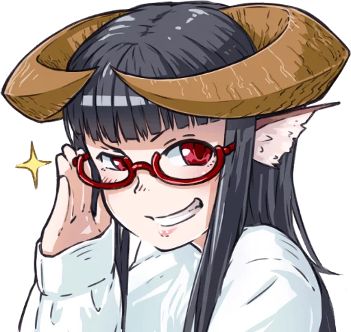 Стикер Horned girl's collection