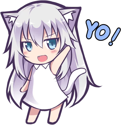 Стикер Mashiro Neko