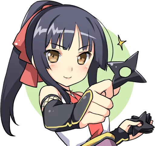 Стикер Ninja Girlfriend