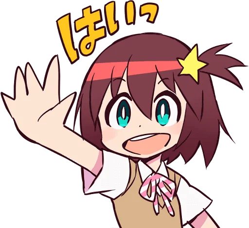 Стикер Space Patrol Luluco