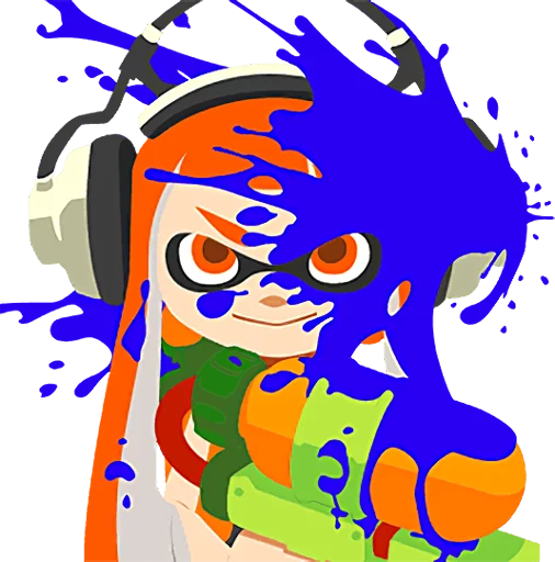Стикер Splatoon: Inkling Injection