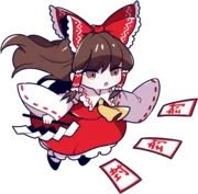 Стикер Touhou Project Engraved Book