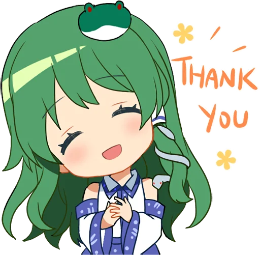 Стикер Touhou Project Everyday