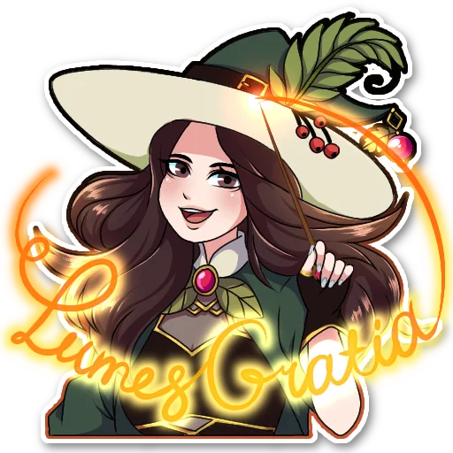 Стикер LUMOS GRATIA