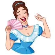 Стикер Lady Marie