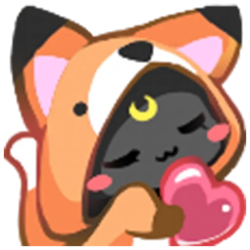 Стикер Foxo