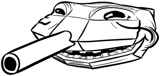 Стикер Leopard 2 Tank
