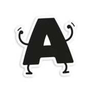 Стикер Letter Stickers