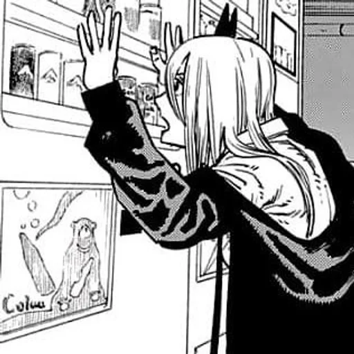 Стикер Chainsaw Man