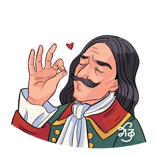 Стикер Петр на Липецкой Земле