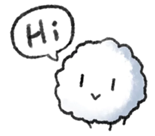 Стикер Little Cotton