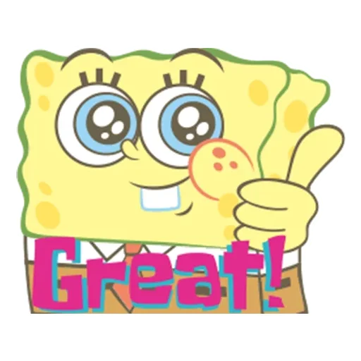 Стикер SpongeBob SquarePants