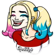 Стикер Harley Quinn