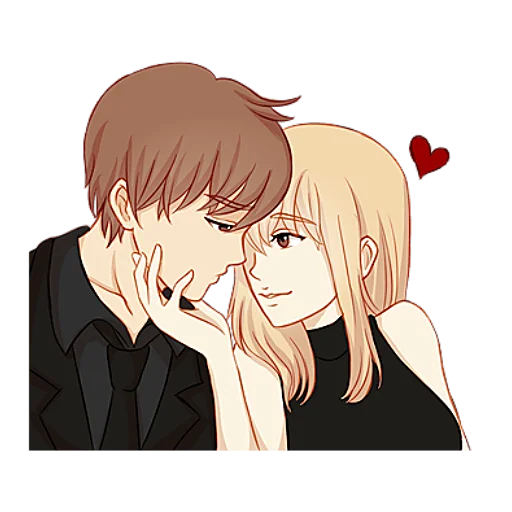 Стикер Любовь в воздухе 2