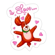 Стикер Love Stickers