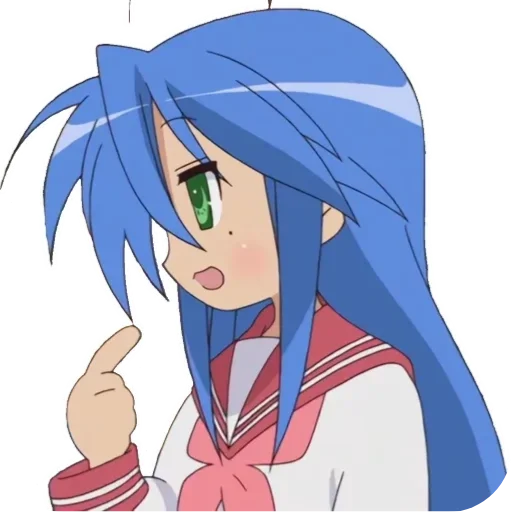 Стикер Lucky Star Konata