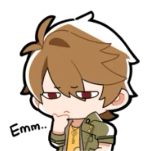 Стикер Lukes Chibi