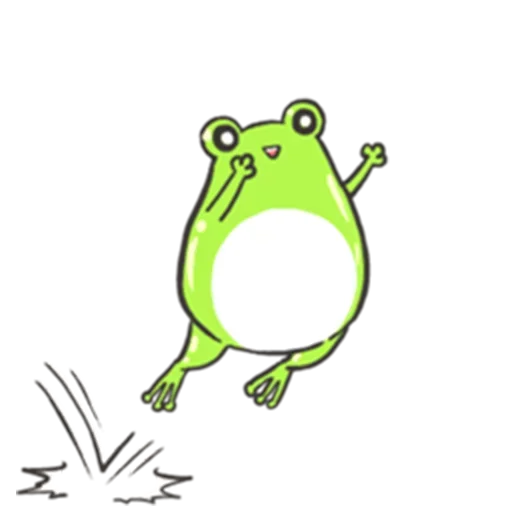 Стикер Froggy