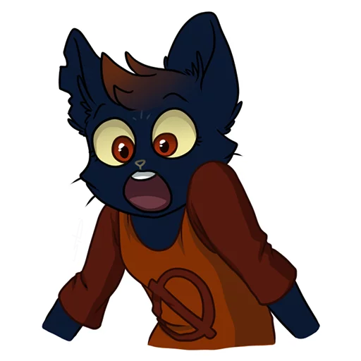 Стикер Mae Borowski from Night in the Woods by SiD'ni