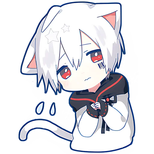Стикер Мафу котик