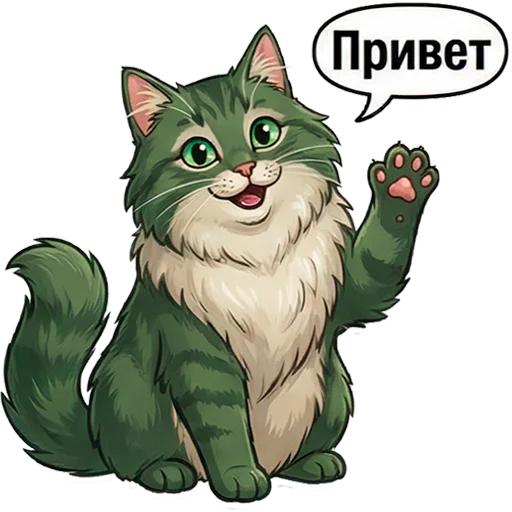 Стикер Marsik The Cat