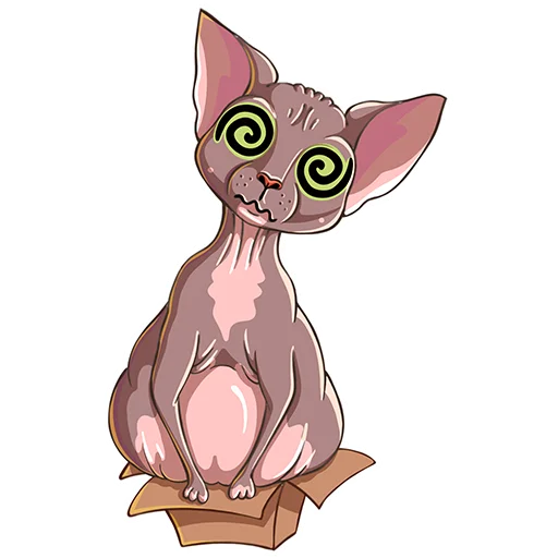 Стикер Маша Сфинкс