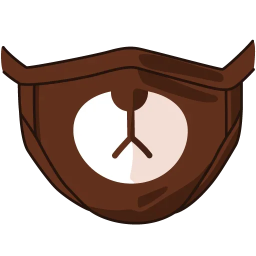 Стикер Маска от Вируса