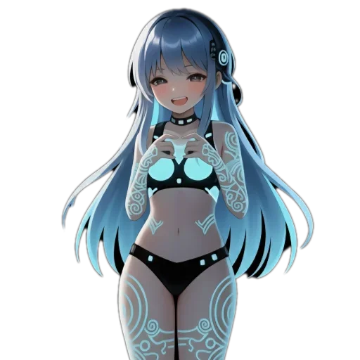 Стикер Reborn тян