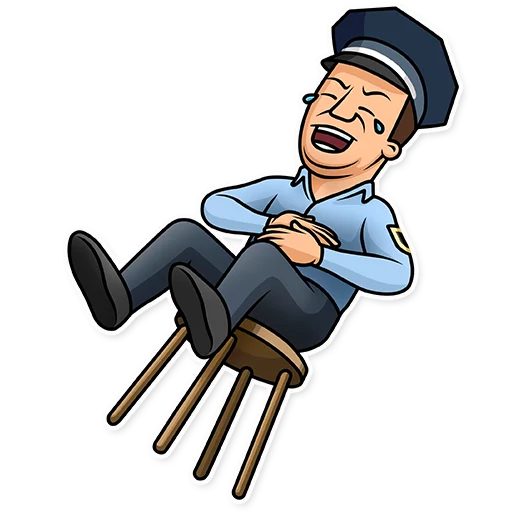 Стикер Meme Police