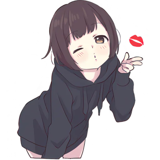 Стикер Менхера тян