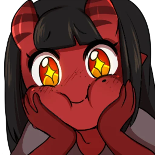 Стикер Meru the succubus