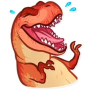 Стикер Dinosaurs