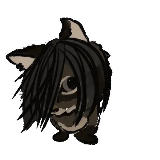 Стикер Metal cat