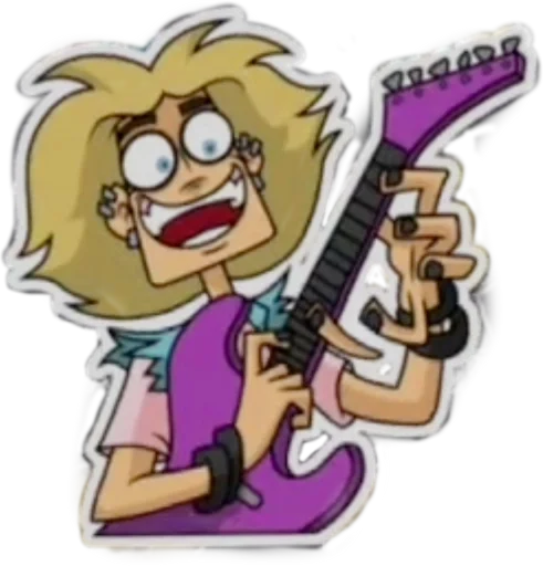 Стикер Metal Family, Glam (qzzvnt)