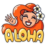 Стикер Mia's vacation