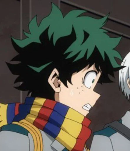 Стикер МИДОРИЯ ИЗУКУ