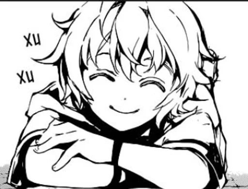 Стикер Mikaela Hyakuya