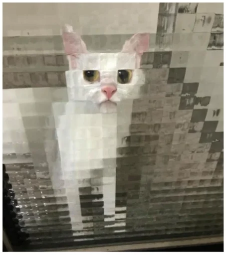 Стикер Minecraft Cats