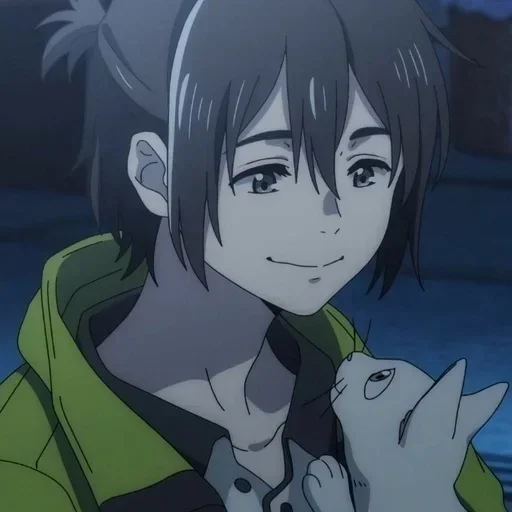 Стикер Незнакомец на берегу моря