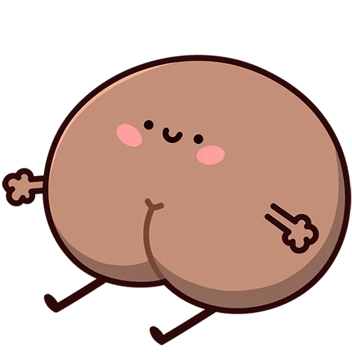 Стикер Попкинс Мокка Без Текста