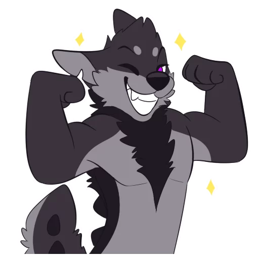 Стикер Monster Dog