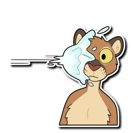 Стикер Mountain Lion