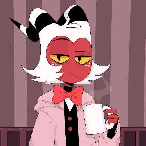 Стикер Moxy 666 / helluva boss
