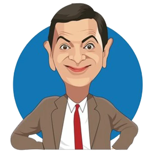 Стикер Mr. Bean Caricatures