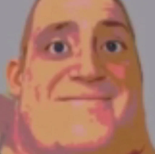 Стикер Mr incredible - Meme